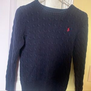 Polo Navy knit sweater